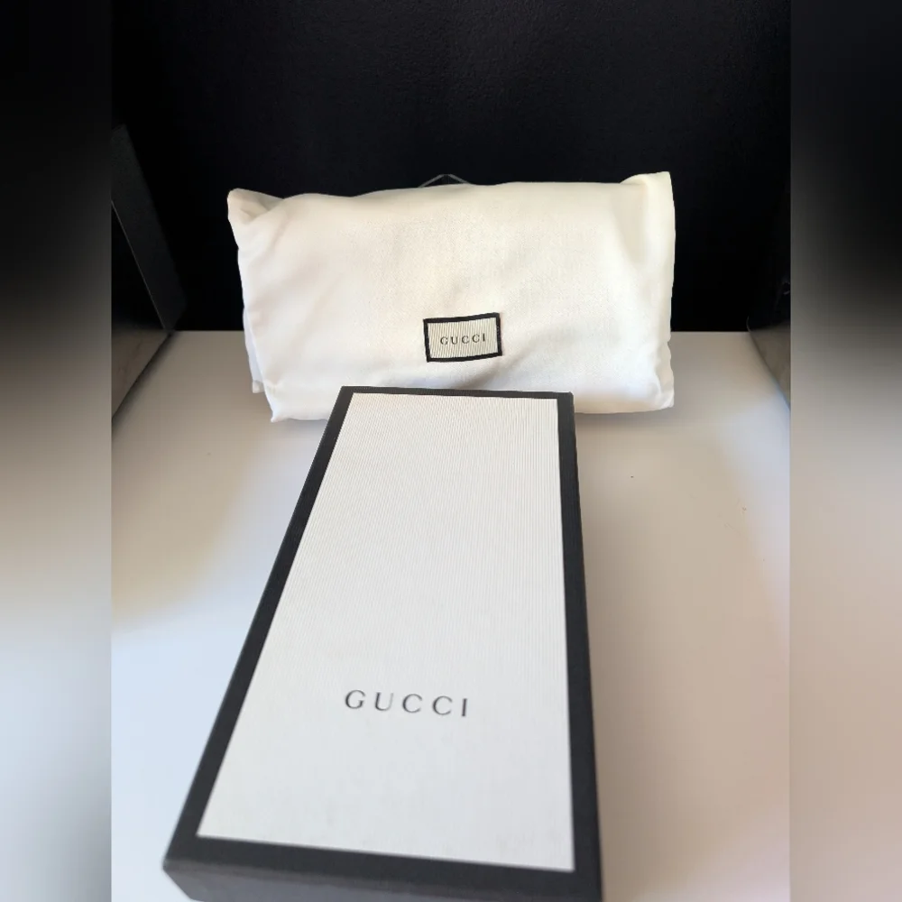 Gucci Ophidia Blue and Black Vintage Long Wallet - Picture 2 of 13